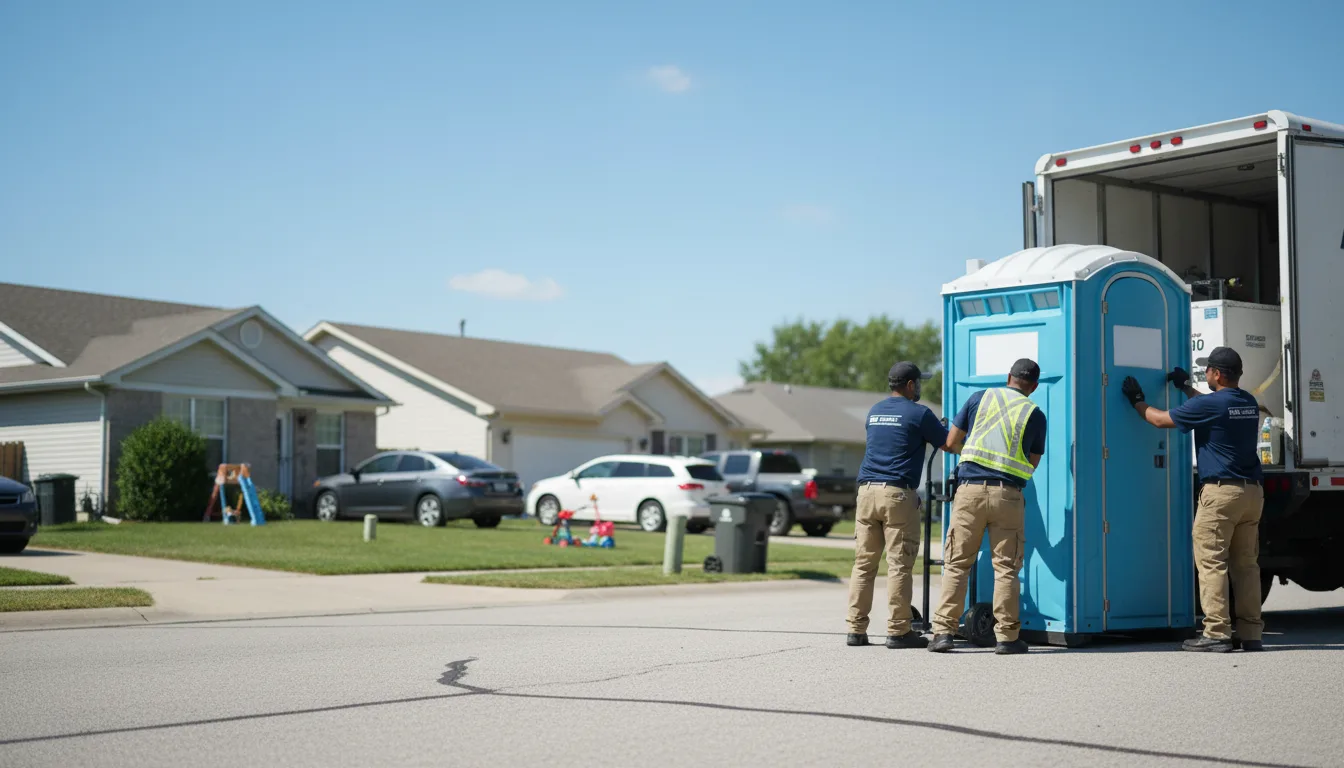 Standard Porta Potty Rentals in Tallula, IL near me